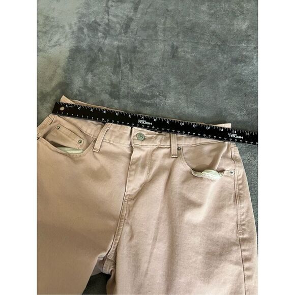 Levi's 505 Jeans Womens Size 28 Pale Pink Straight Leg Mid Rise Stretch Denim - Picture 8 of 11